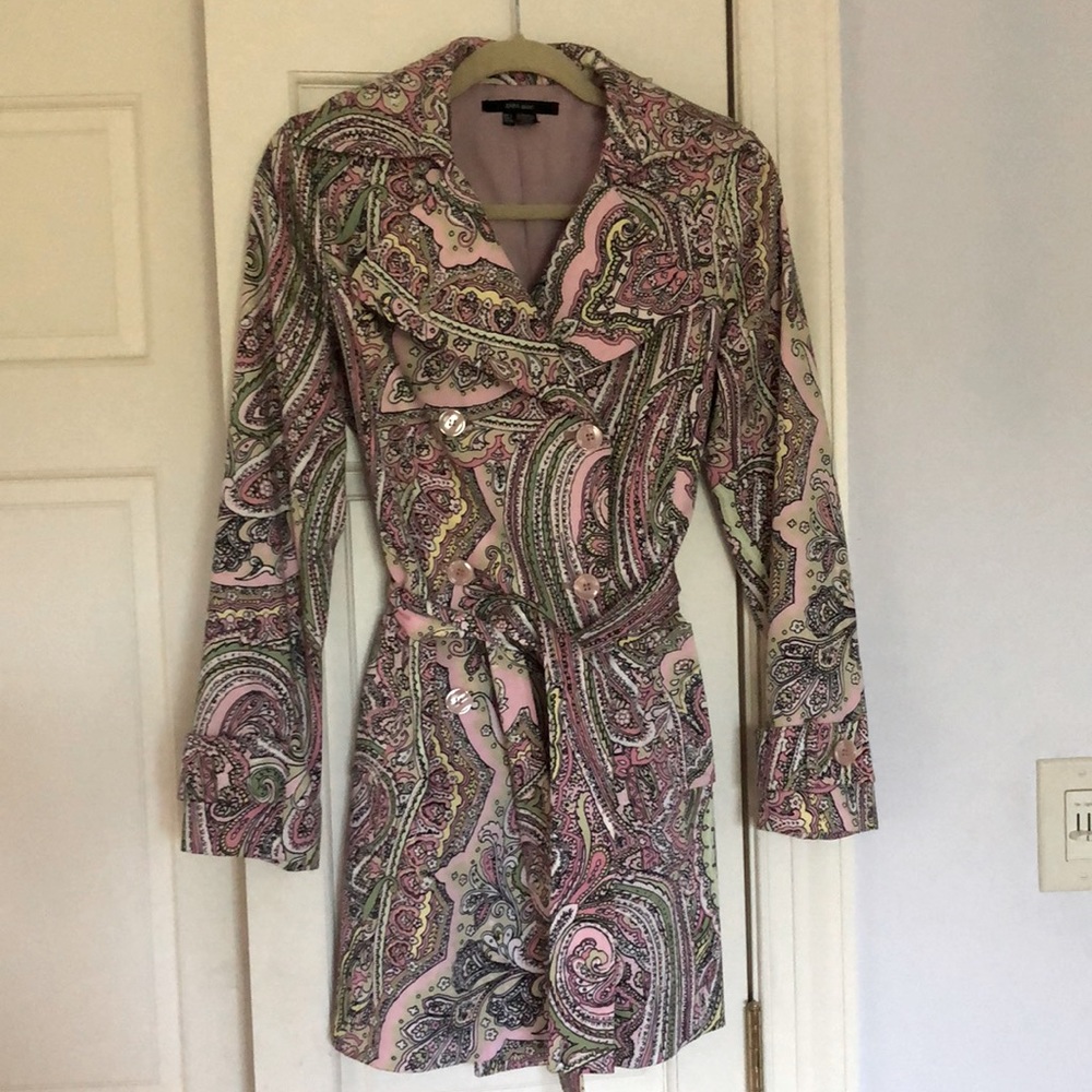 NWOT Zara double breasted trench coat, size small.